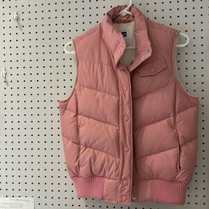 Gap Pink Down Vest